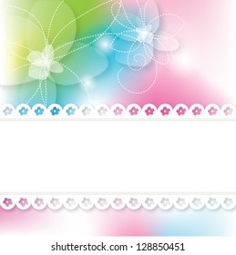 Greeting card with copy space