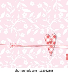 Greeting card with copy space