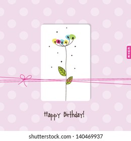 Greeting card with copy space