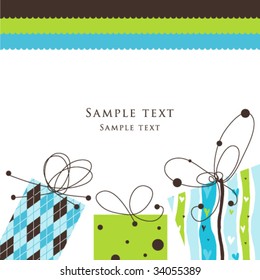 Greeting Card with copy space