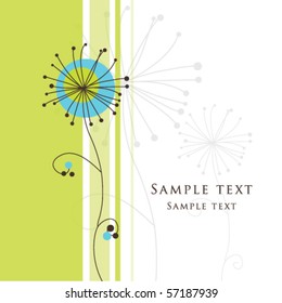 Greeting card with copy space