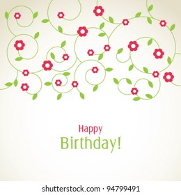 Greeting card with copy space