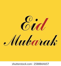 Greeting card creative font calligraphy design .