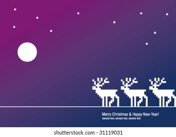 greeting card deer
