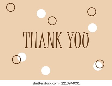 greeting card design template thanks for ordering