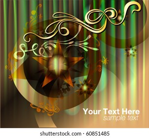 greeting card design for text