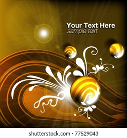 greeting card design for text