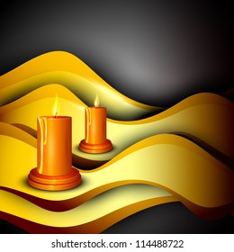 Greeting card for Diwali celebration in India. EPS 10.