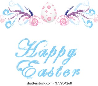 Greeting card with Easter
