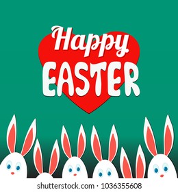Greeting card, Easter greeting card. Can be used as greeting card, poster, invitation card.