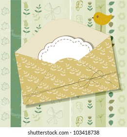 Greeting card with envelope