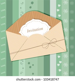Greeting card with envelope