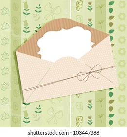 Greeting card with envelope