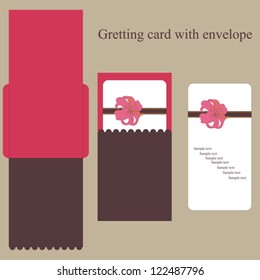 Greeting card with envelope