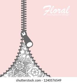 Greeting card with flowers, watercolor. Vector frame