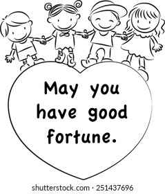 greeting card for friends