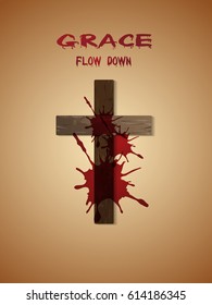 Greeting card for good Friday.