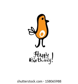 Greeting Card. Happy Birthday