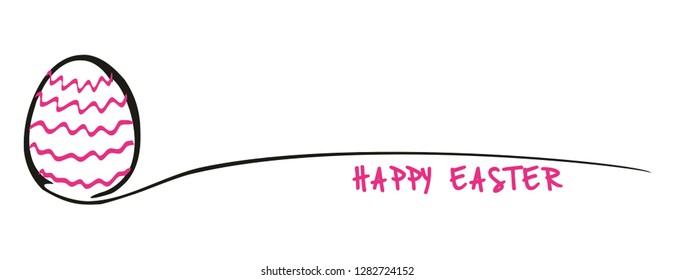 Greeting Card Happy Easter