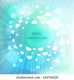 Greeting card "Happy Valentine's Day"