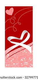 greeting card with heart