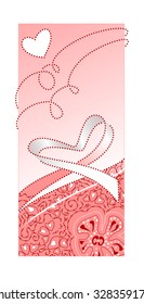 greeting card with heart