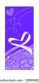greeting card with heart