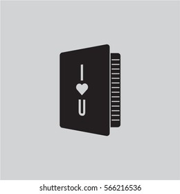 Greeting card icon