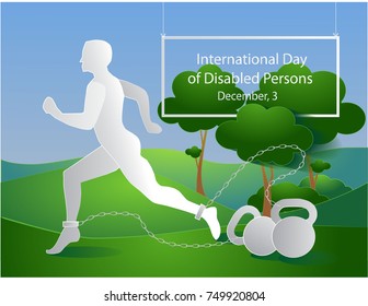 greeting card International Day of Disabled Persons