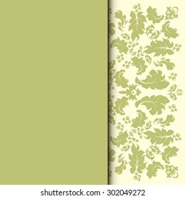 greeting card, invitation card and background easily editable vector image