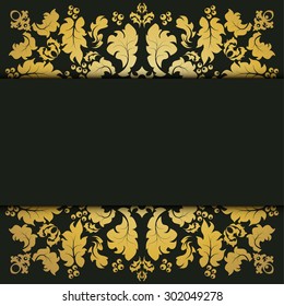 greeting card, invitation card and background easily editable vector image
