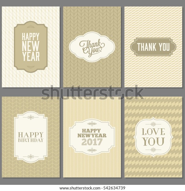 greeting card and invitation template\
in golden theme and elegant style, flat design\
vector