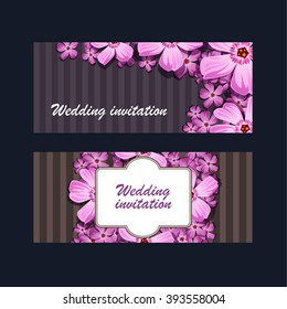 Greeting card with labrador tea, watercolor, can be used as invitation card for wedding, birthday and other holiday and summer background. Vector illustration.