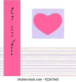 Greeting card like Valentine's