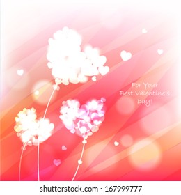 Greeting card. Love. Valentine's Day. Wedding.