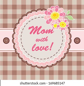 Greeting card for mom