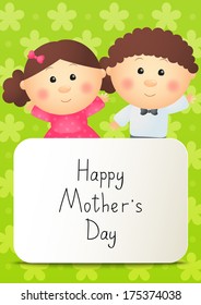 Greeting card for Mother's day