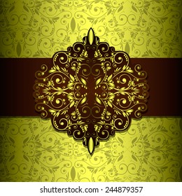 greeting card ( pattern ornament)