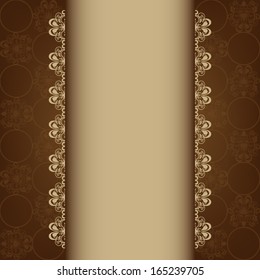 greeting card with place for text
