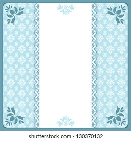 Greeting card with place for your text. Vector illustration
