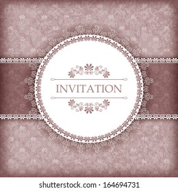 Greeting card with place for your text. Vector.