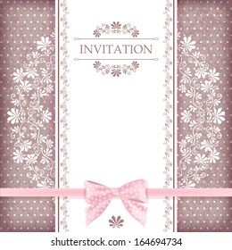 Greeting card with place for your text. Vector.