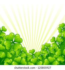 Greeting card for Saint Patrick's day.