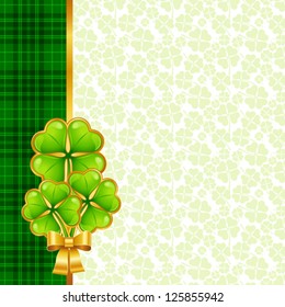 Greeting card for Saint Patrick's day.