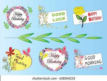 Greeting card set