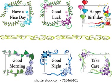 greeting card set