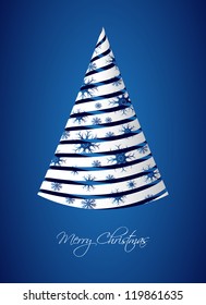 greeting card with special Christmas tree