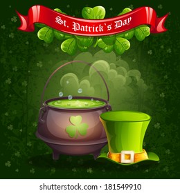 Greeting card for St. Patrick's Day