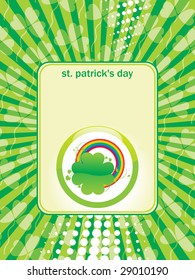 greeting card for st. patrick's day