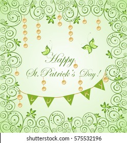 Greeting card for St. Patrick's Day